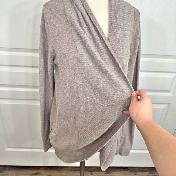 Barefoot Dreams Cozychic Lite Knit Circle Cardi - Picture 4 of 12